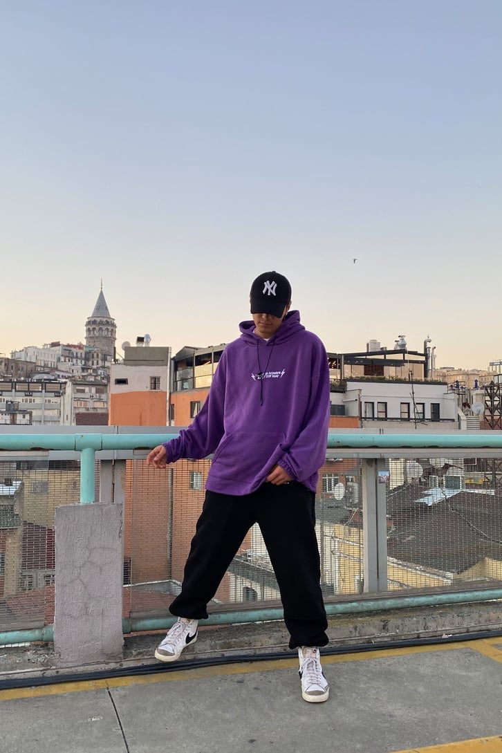 ALWAYS A BETTER DAY BASKILI OVERSIZE HOODIE