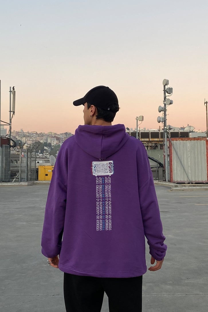 ALWAYS A BETTER DAY BASKILI OVERSIZE HOODIE