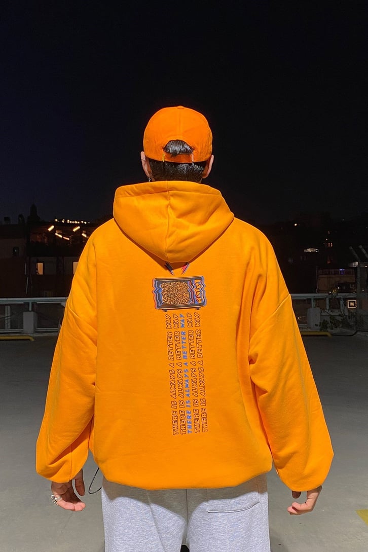 ALWAYS A BETTER DAY BASKILI OVERSIZE HOODIE
