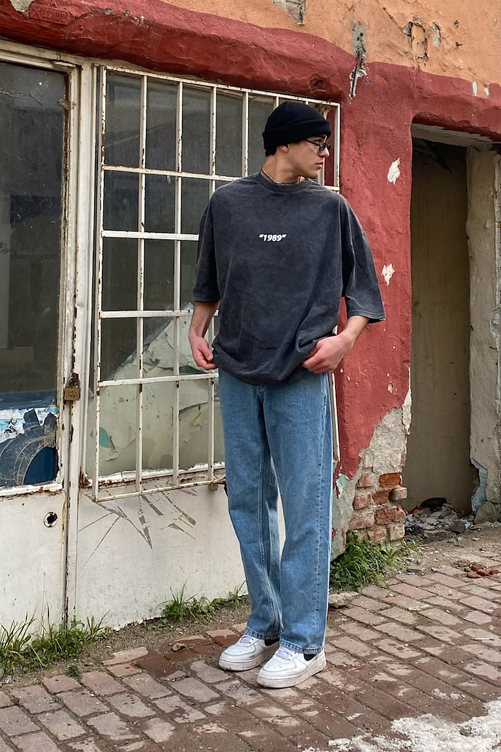 Always Forward Printed Washed Tee
