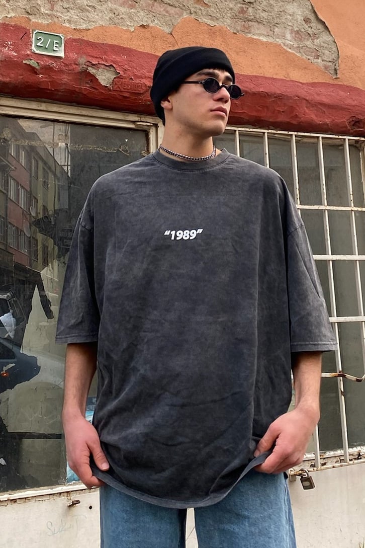 Always Forward Printed Washed Tee