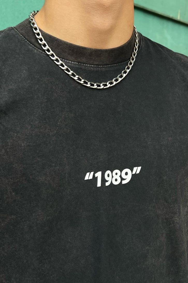 Always Foward Acid Wash Oversize Tshirt