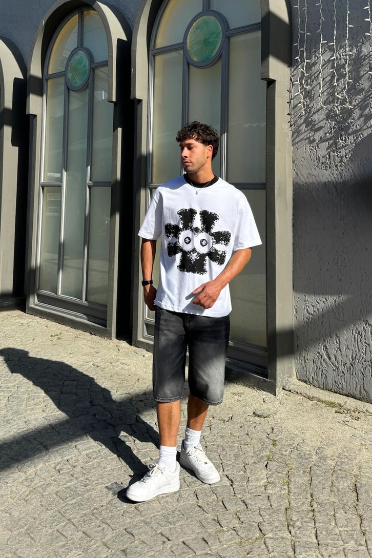 Amoeba Print Tişört