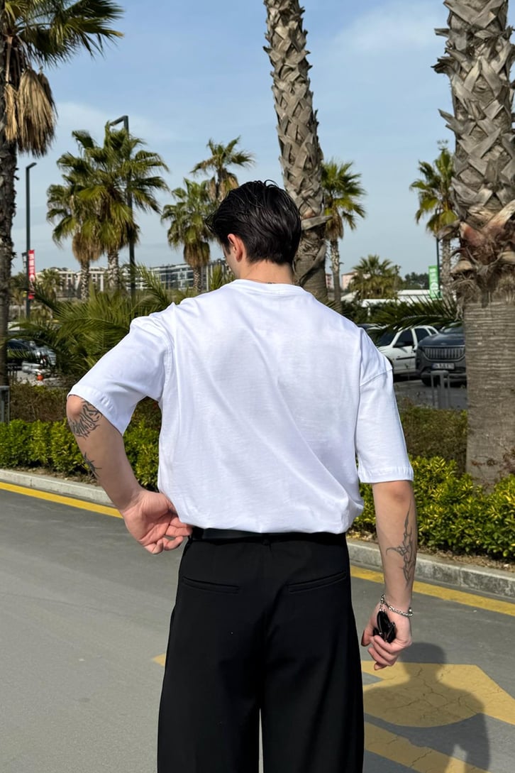Amunits Baskılı Kısa Kollu Tişört