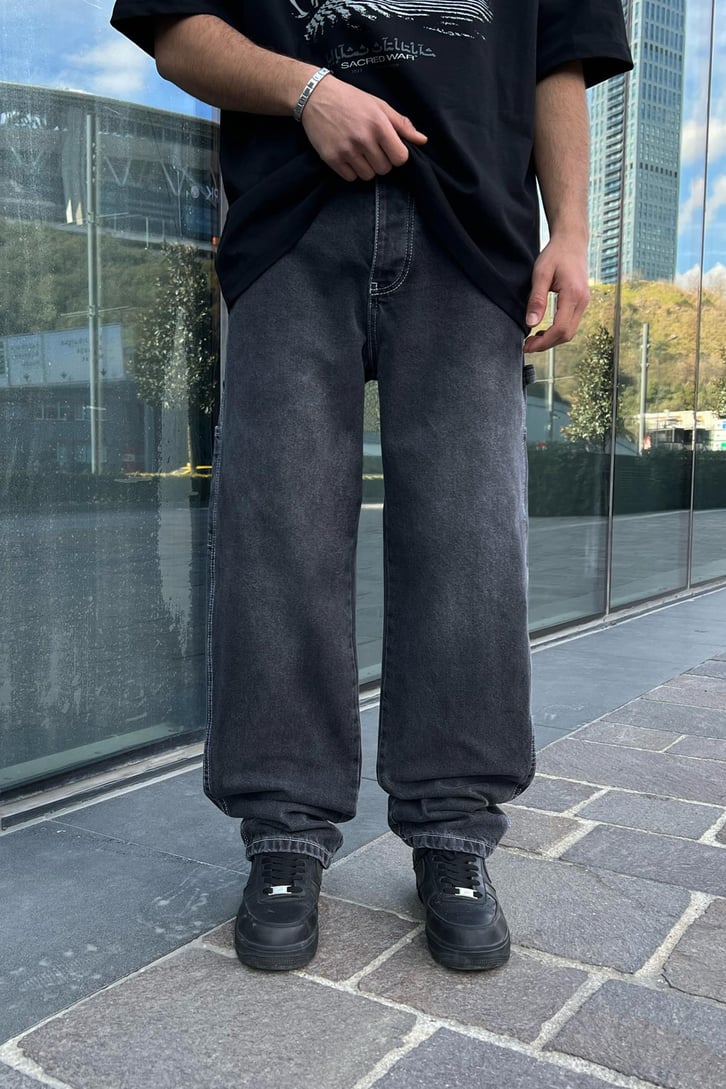 Arka Cepli Acid Wash Baggy Jean
