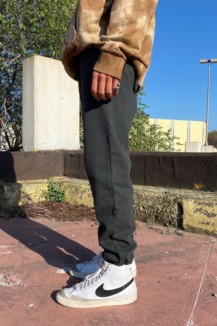 ARKASI BASKILI OVERSIZE EŞOFMAN