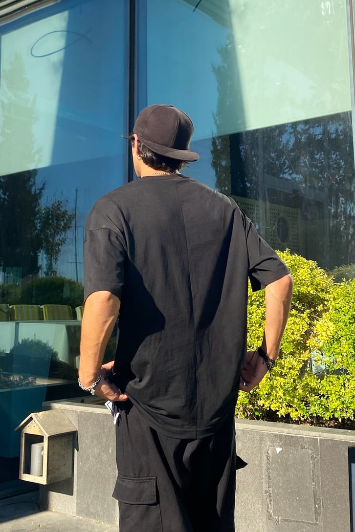 Assimilate Nakışlı Oversize Tshirt
