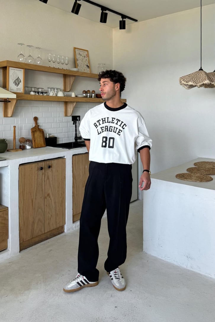 Athletic Baskılı Tişört