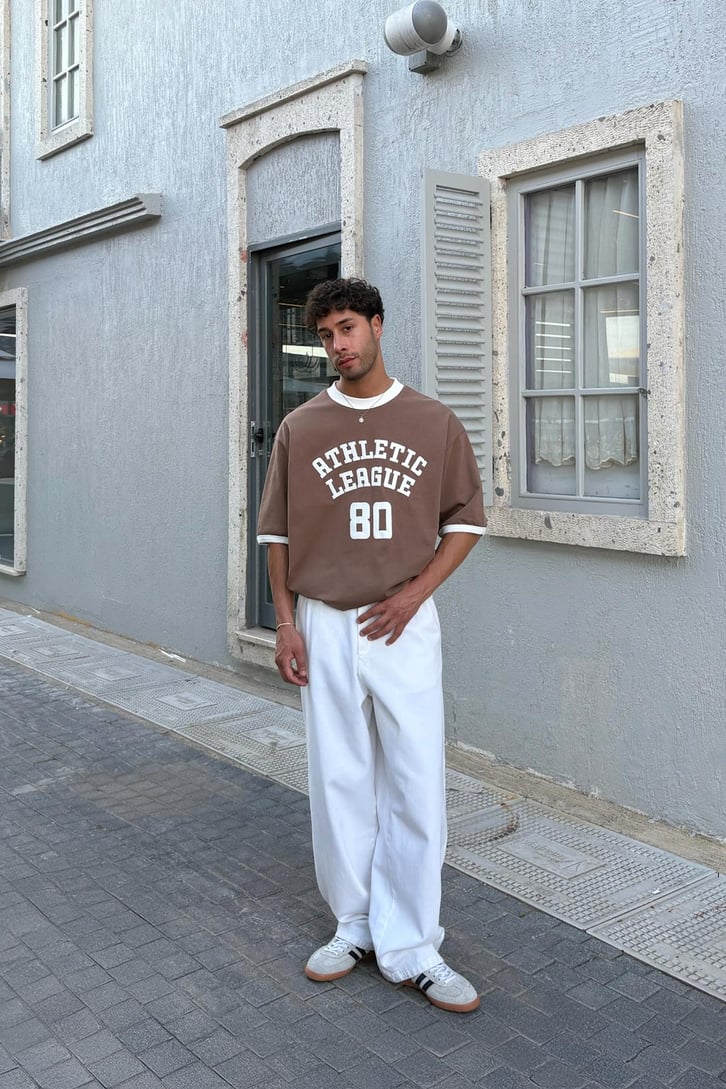 Athletic Baskılı Tişört