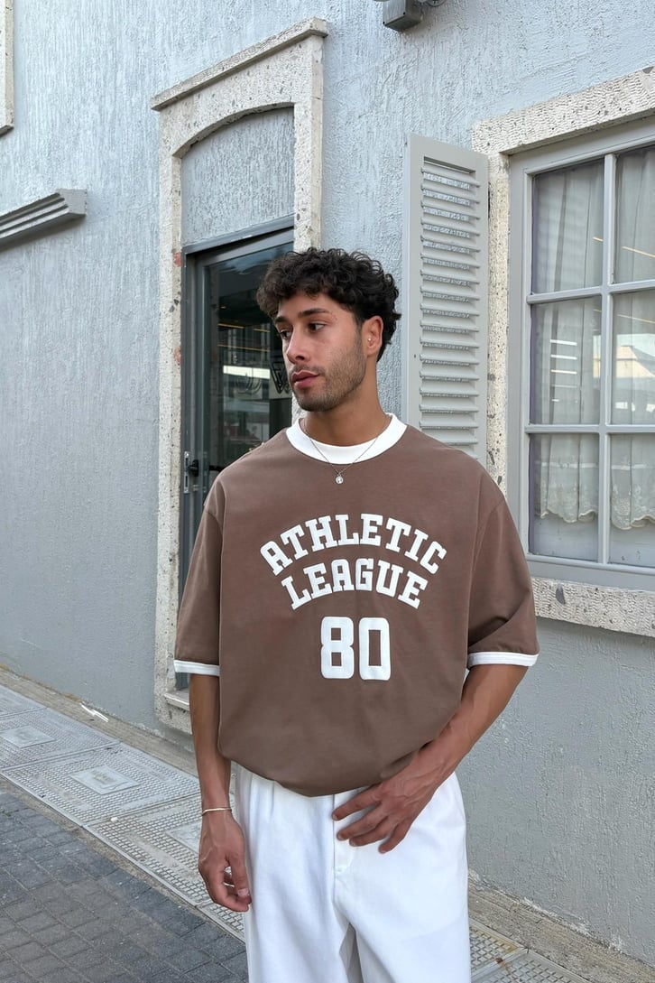 Athletic Baskılı Tişört