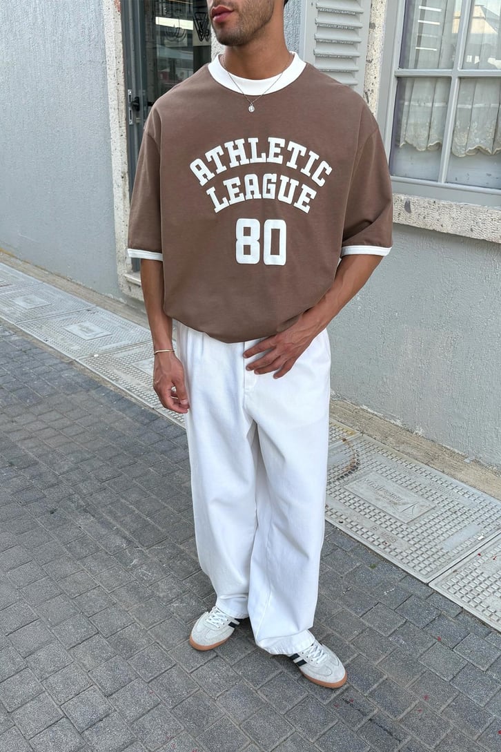 Athletic Baskılı Tişört