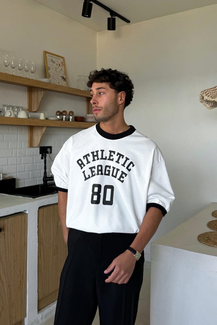 Athletic Baskılı Tişört