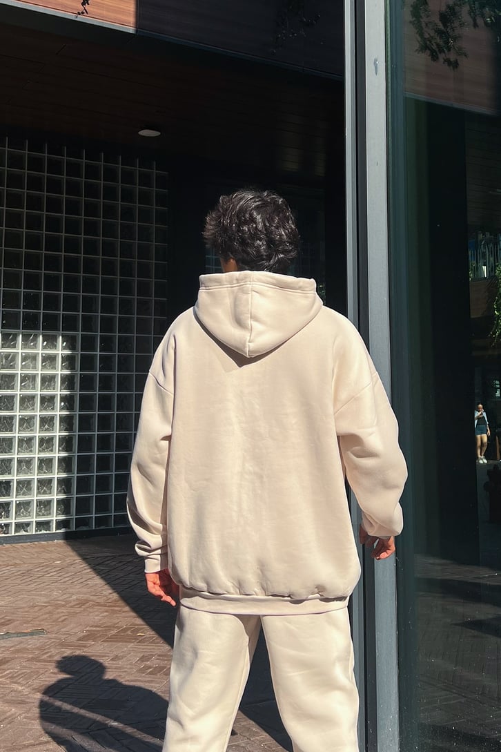 Athletics Club Baskılı Taş Rengi Eşofman Takım