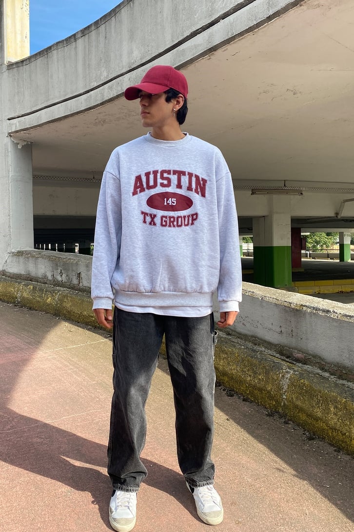 AUSTIN BASKILI OVERSIZE HOODIE