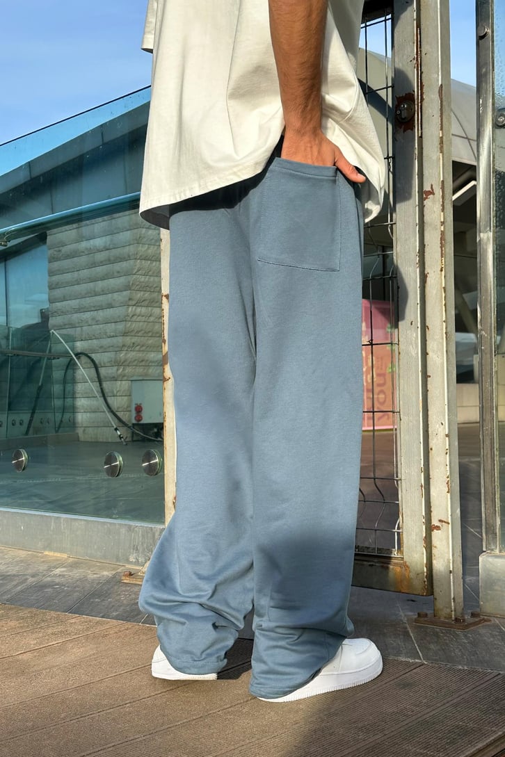Ayarlanabilir Paça Ekru Eşofman Altı