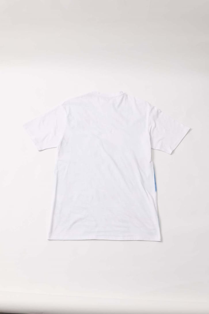 Baby Girl Baskılı Beyaz Oversize Tshirt