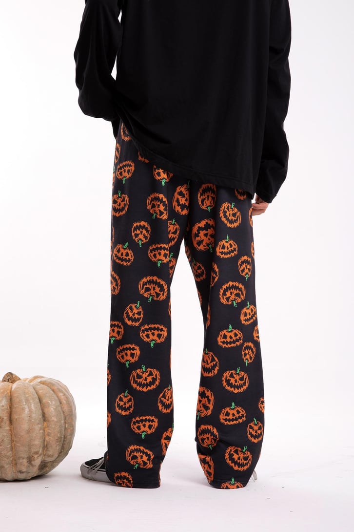 Bal Kabağı Baskılı Pijama Altı