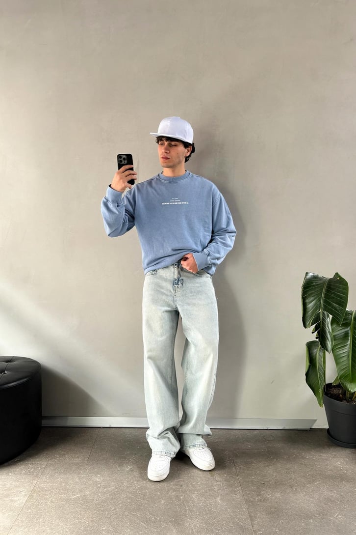 Balancıng The Vin Baskılı Sweatshirt