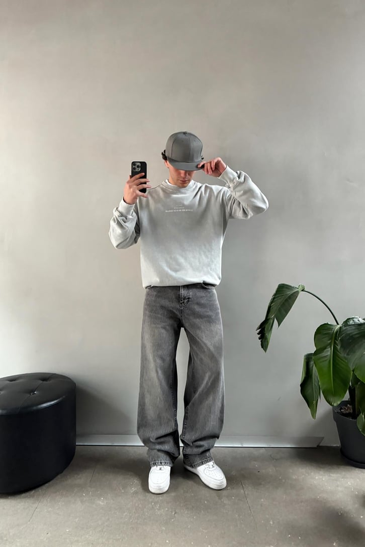 Balancıng The Vin Baskılı Sweatshirt