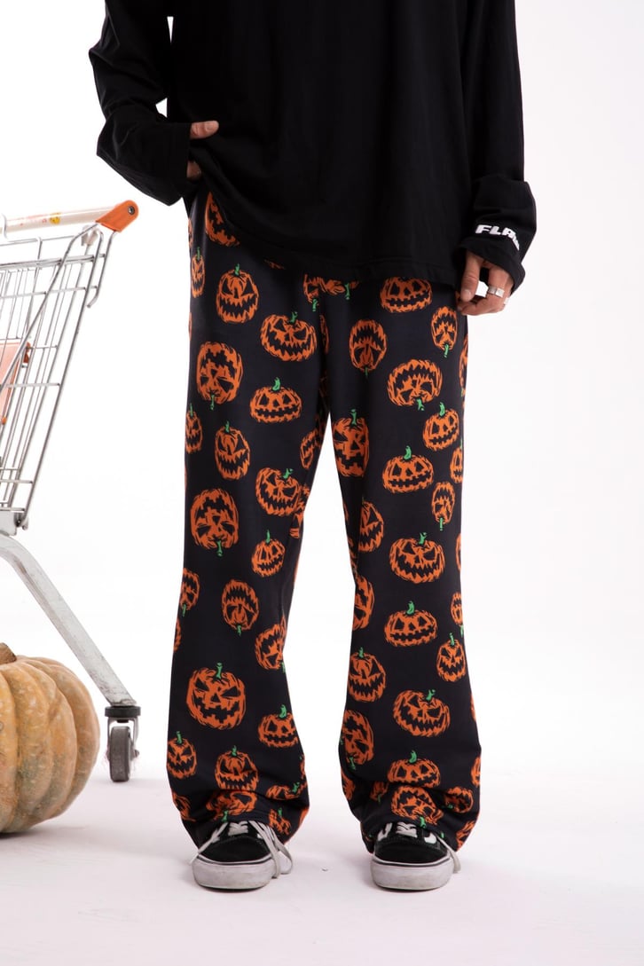 Balkabağı Baskılı Pijama
