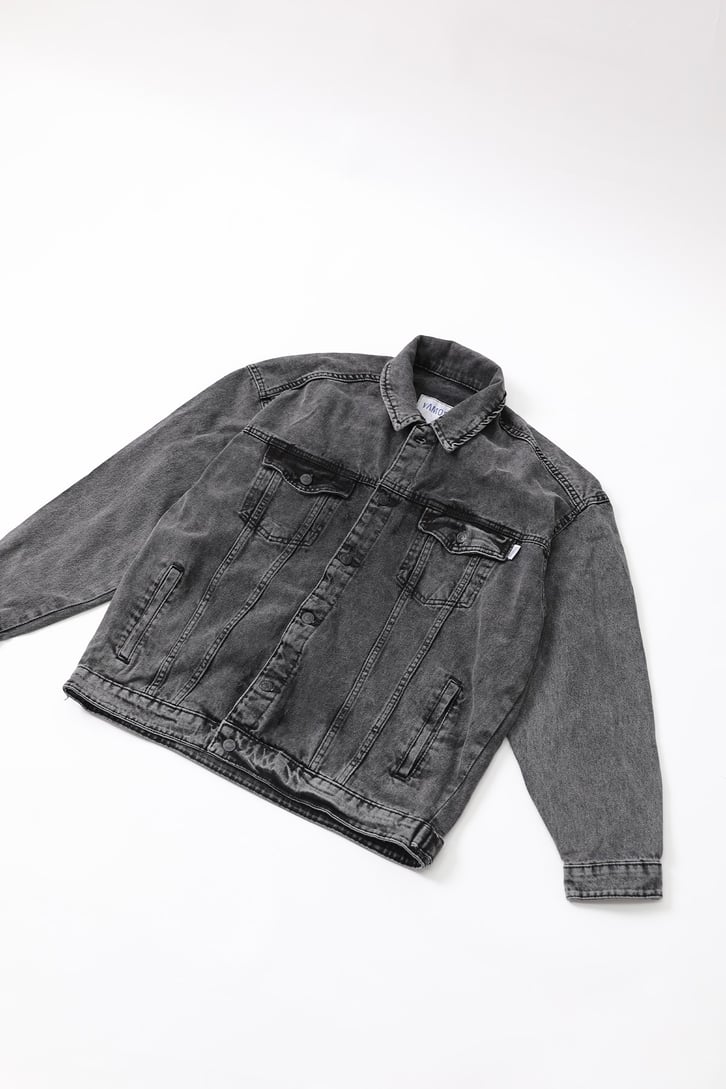 Basic Acid Wash Kot Ceket
