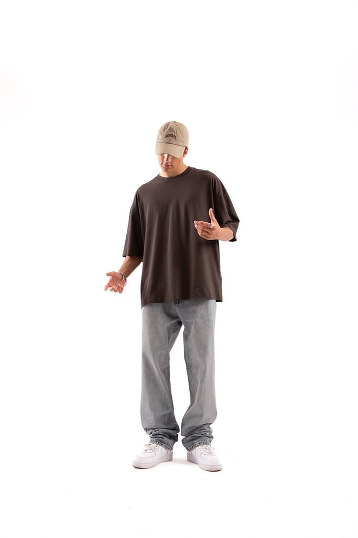 Basic Açık Mavi Baggy Jean