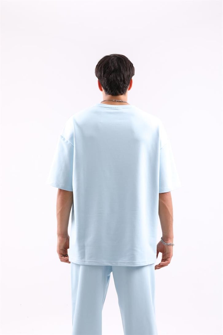Basic Açık Mavi Jogger Fit Eşofman Takımı