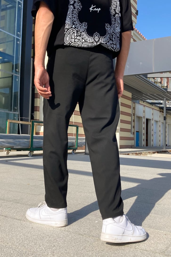 Basic Antrasit Kumaş Pantolon