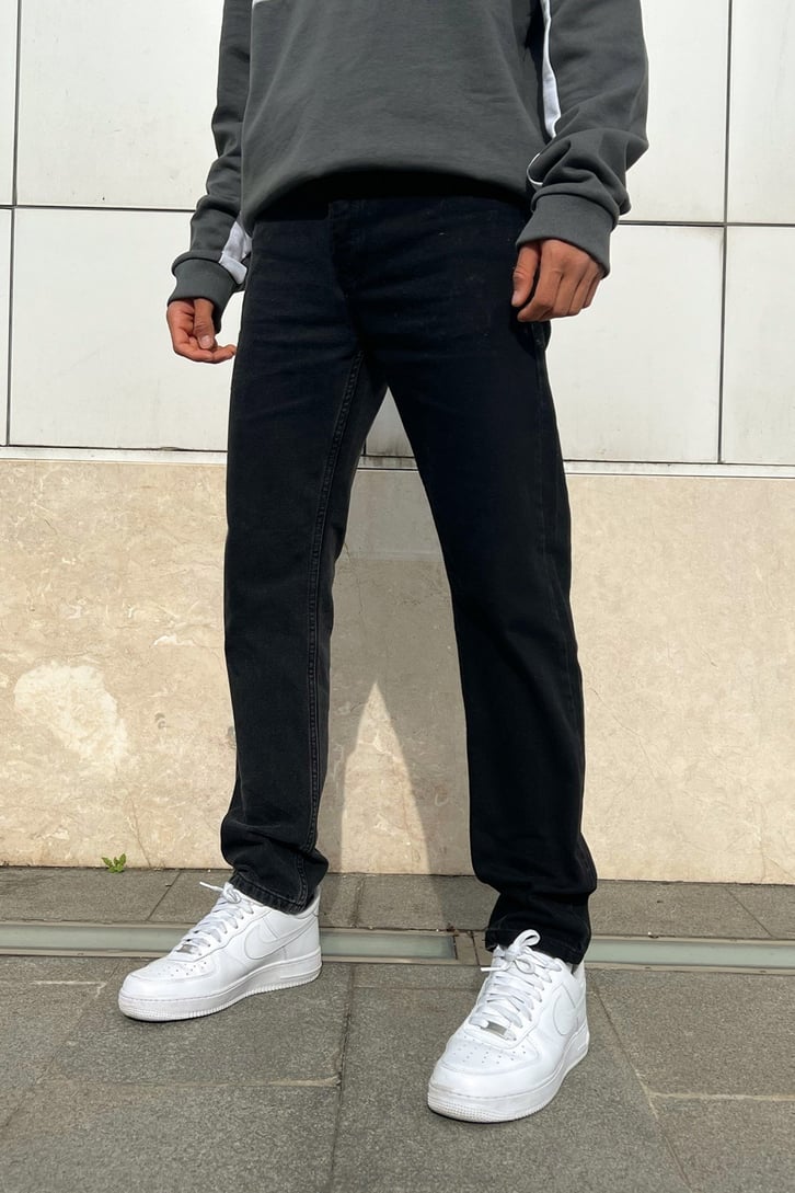 Basic Antrasit Regular Fit Jean