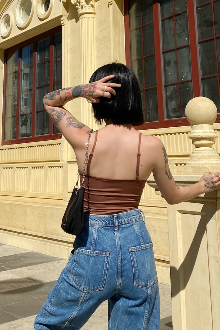 Basic Askılı Crop