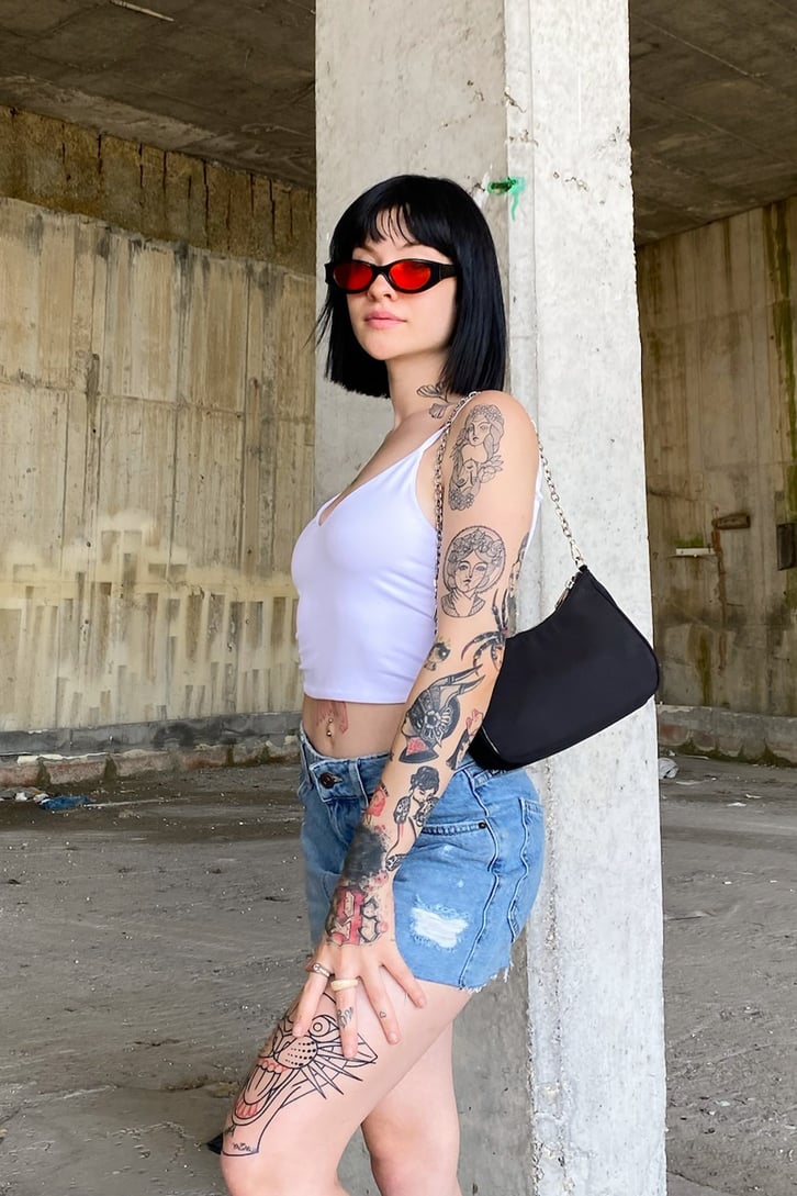 Basic Askılı Crop