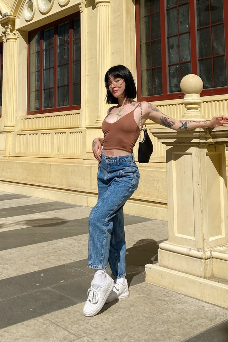 Basic Askılı Crop