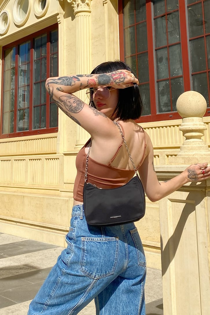 Basic Askılı Crop