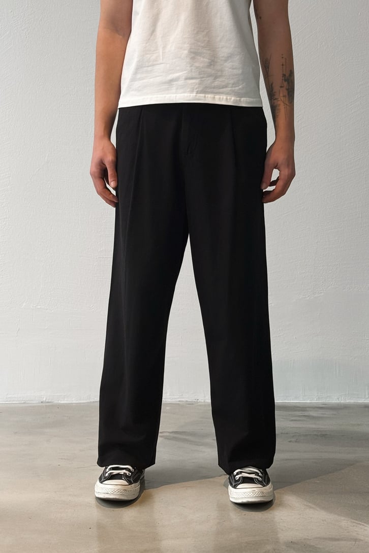 Basic Baggy Pantolon