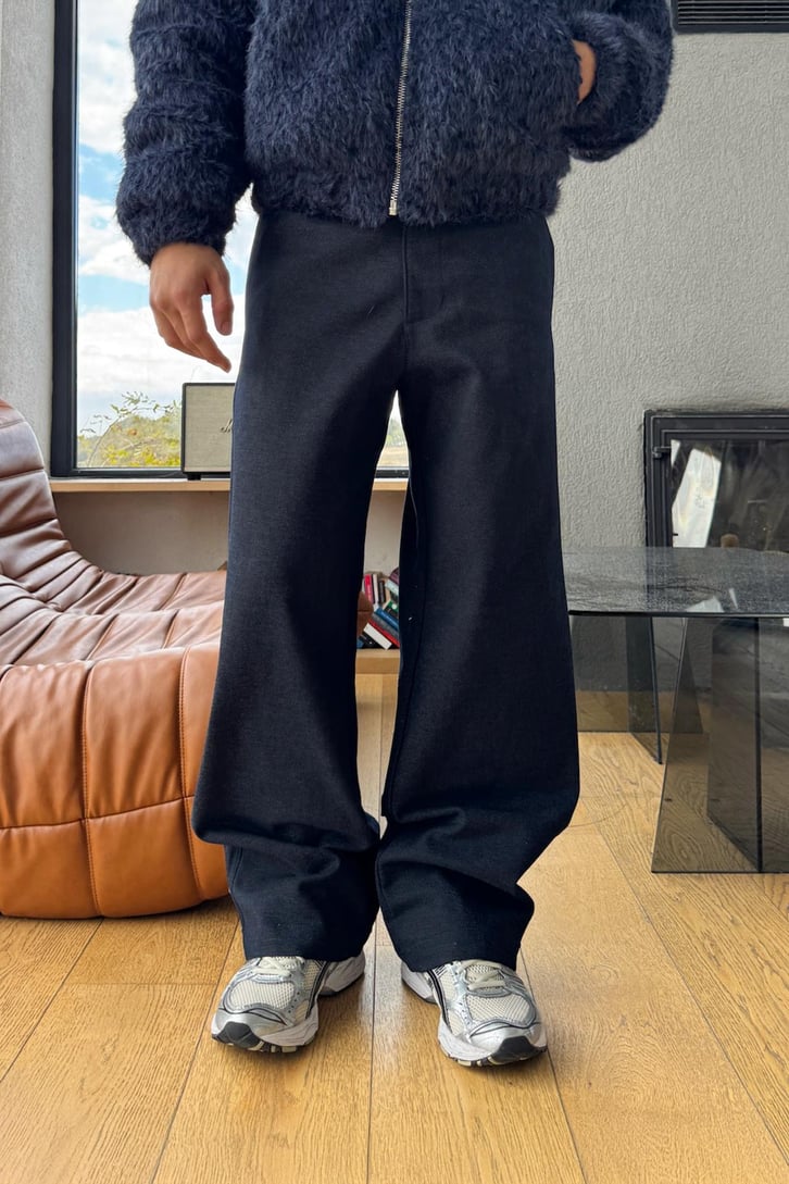 Basic Baggy Pantolon