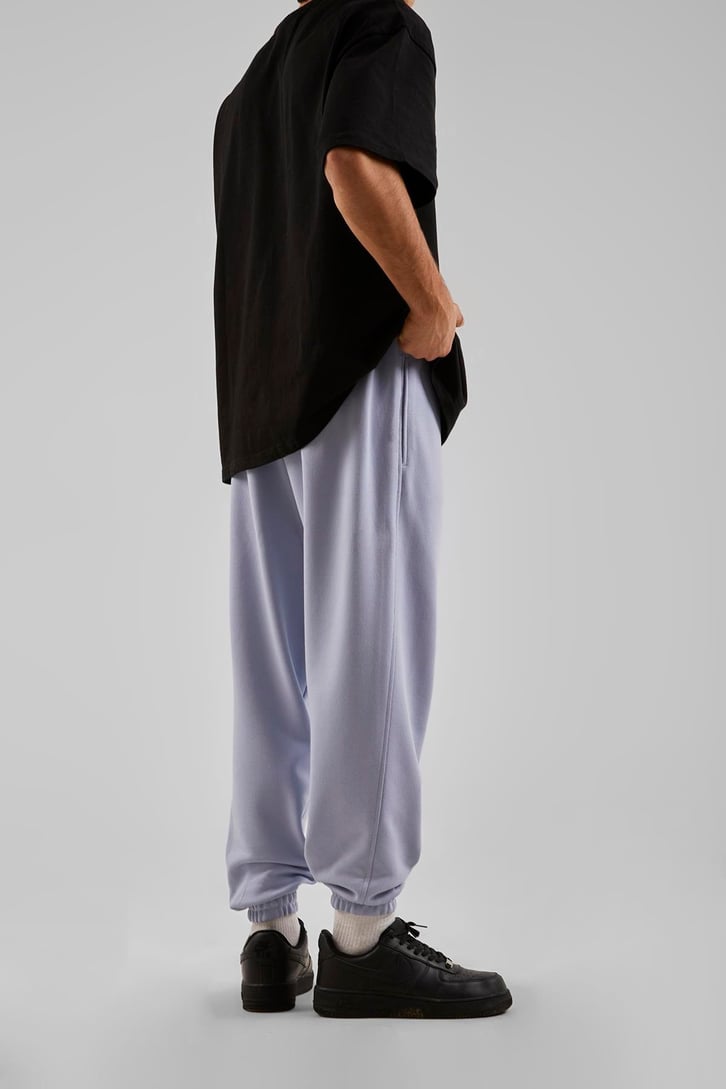 Basic Bebek Mavisi Jogger Eşofman Altı