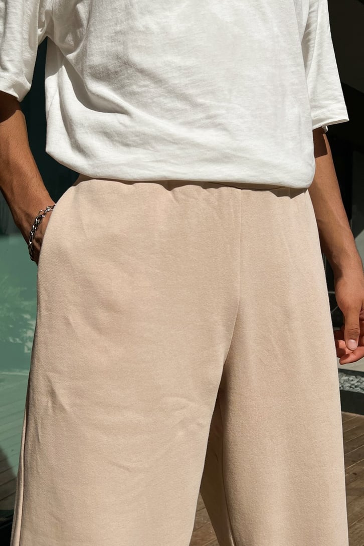 Basic Bej Jogger Eşofman Altı