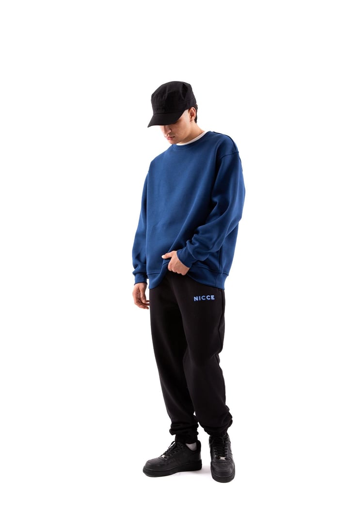 Basic Bej Oversize Sweatshirt