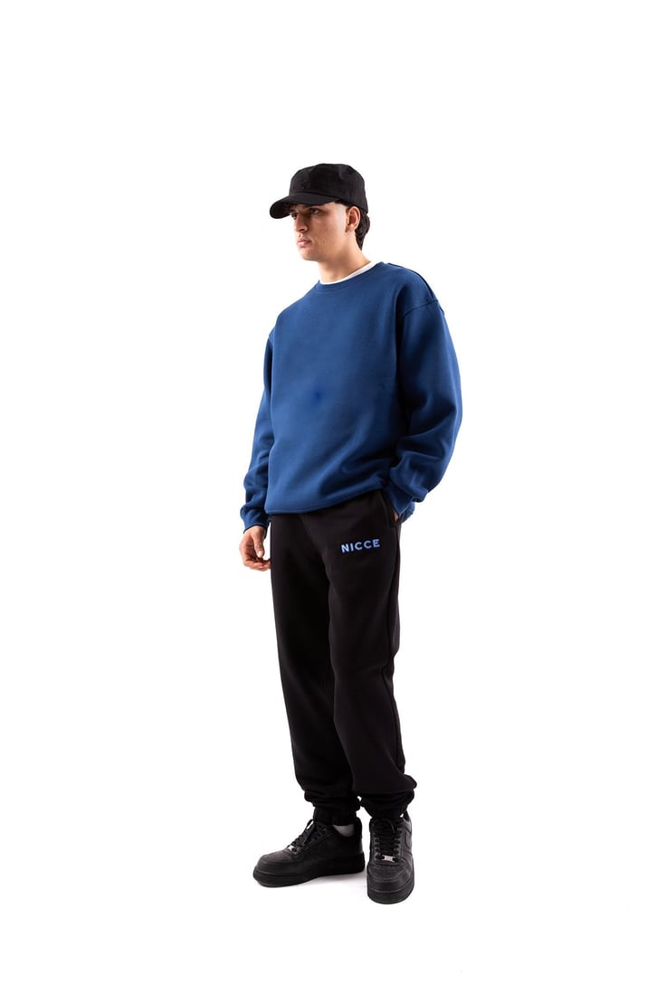 Basic Bej Oversize Sweatshirt