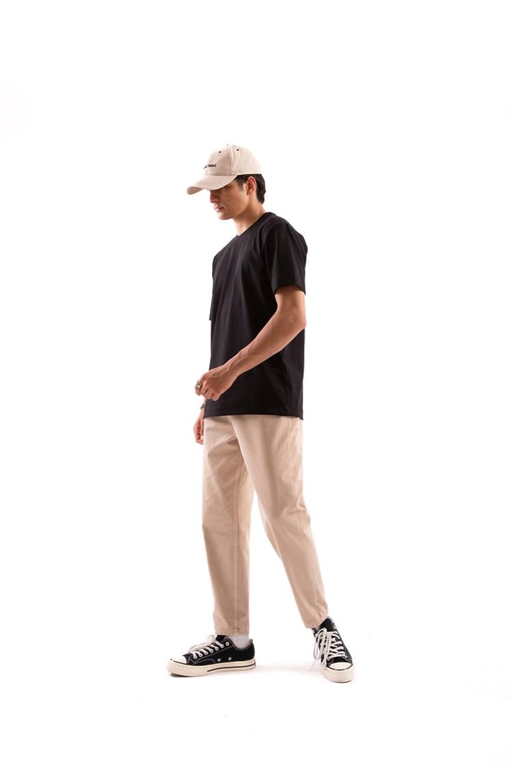 Basic Bej Regular Fit Pantolon