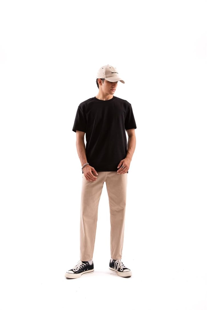 Basic Bej Regular Fit Pantolon