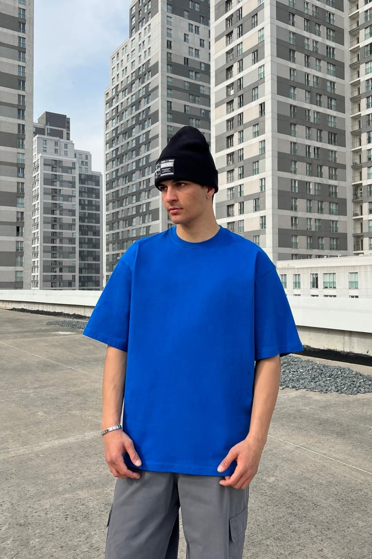 Basic Beyaz Oversize Tişört