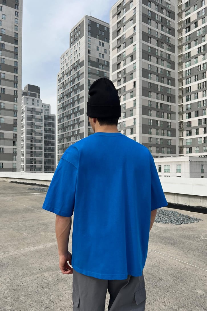 Basic Beyaz Oversize Tişört