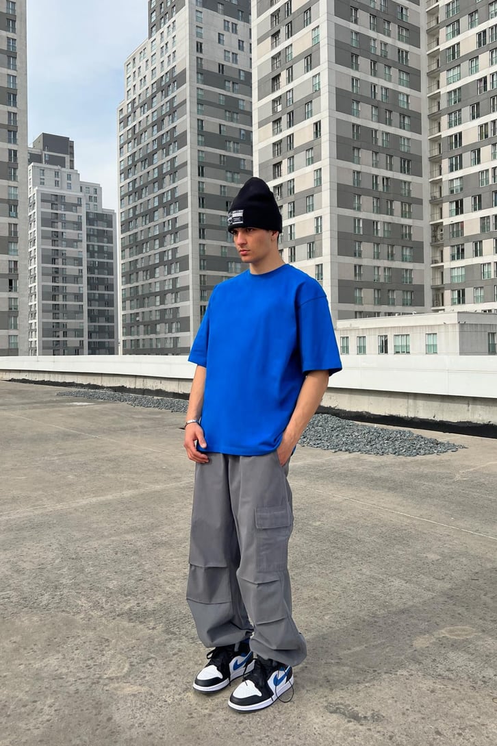 Basic Beyaz Oversize Tişört