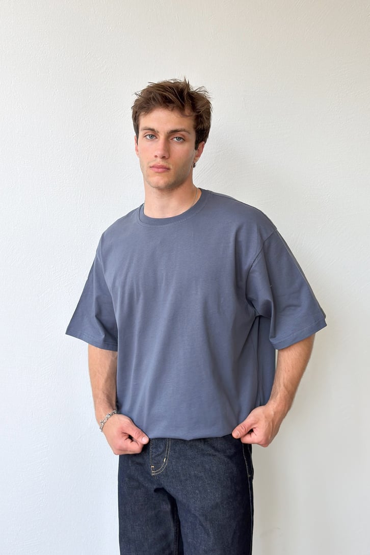 Basic Beyaz Oversize Tişört