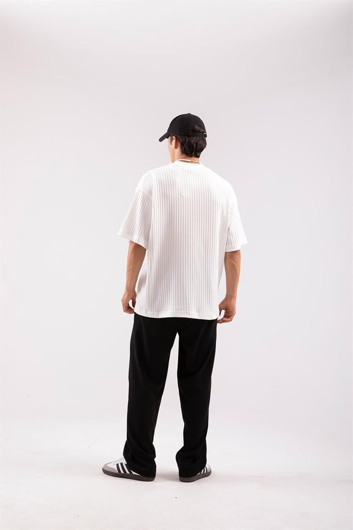 Basic Beyaz Oversize Tshirt