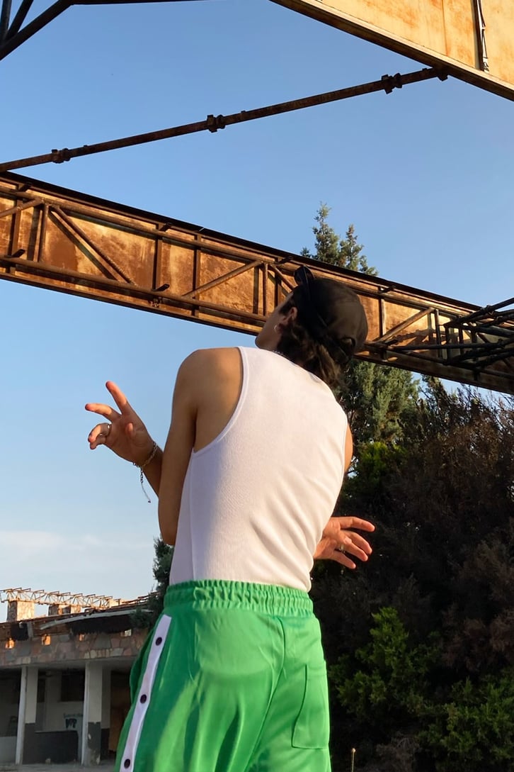 Basic Beyaz Tank Top Atlet