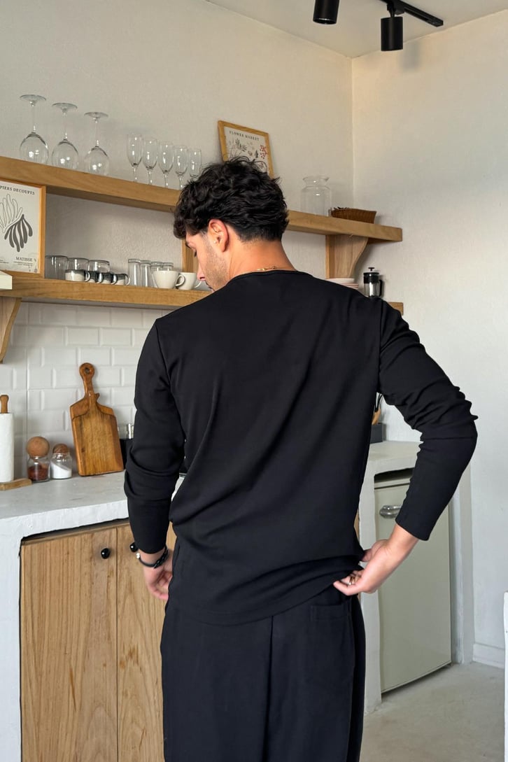 Basic Bisiklet Yaka Tişört