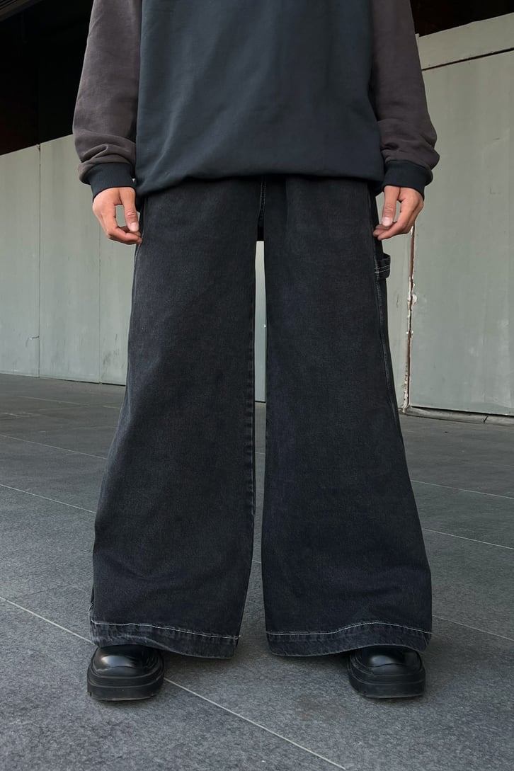 Basic Bol Paça Baggy Jean