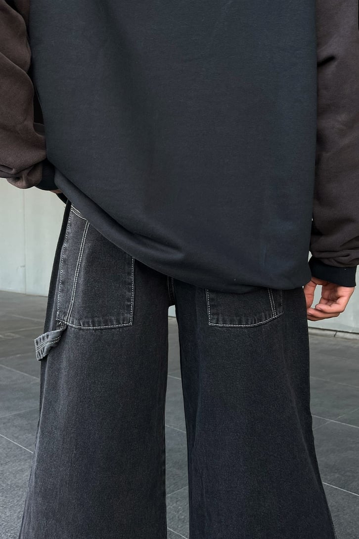 Basic Bol Paça Baggy Jean